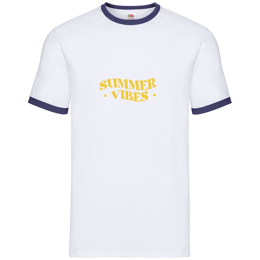 Summer Vibes - Two-Coloured T-Shirt