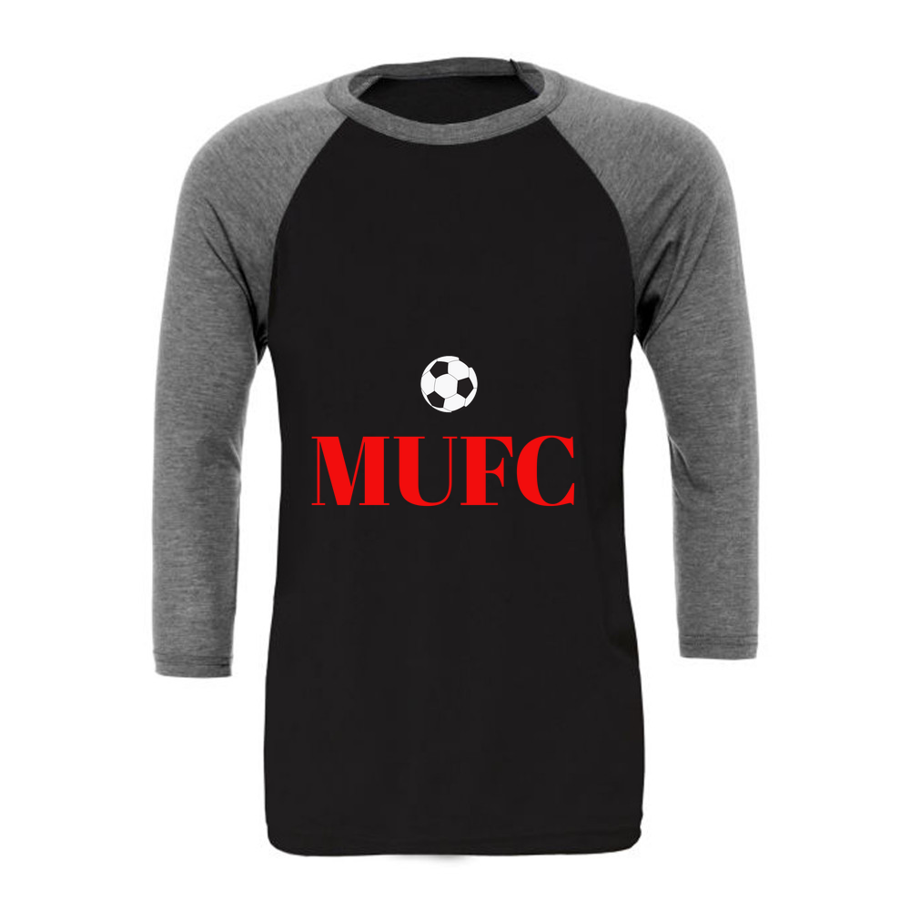 3/4 Sleeve Two-Coloured T-Shirt