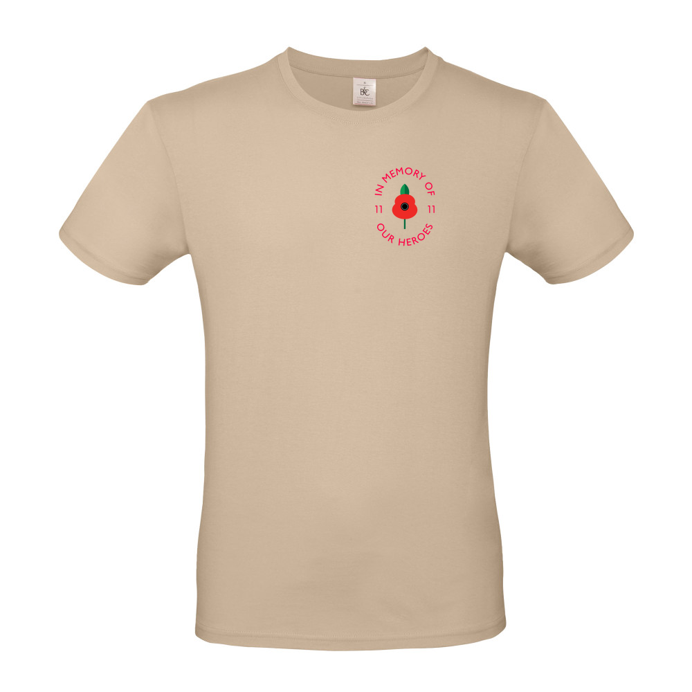 Lest we forget - Short Sleeved T-Shirt - Coloured