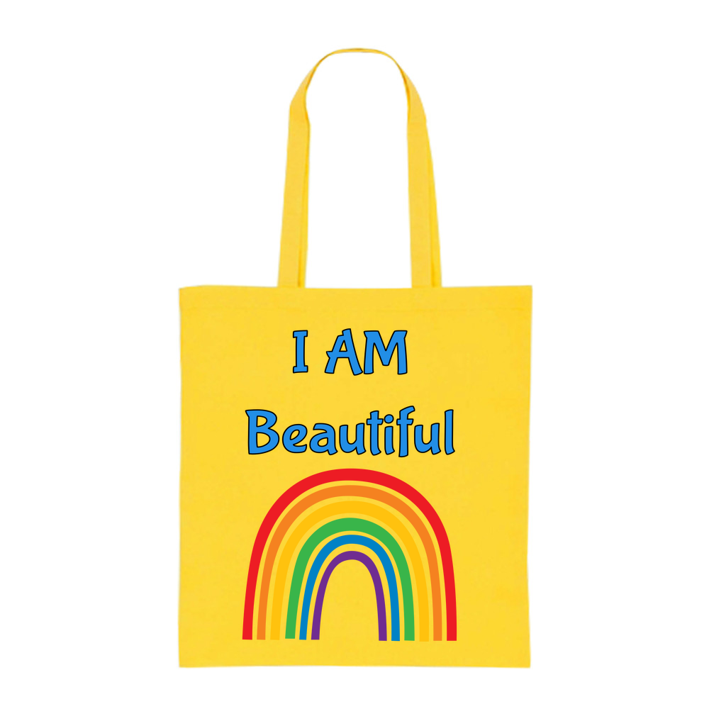 Coloured Cotton Tote Bag