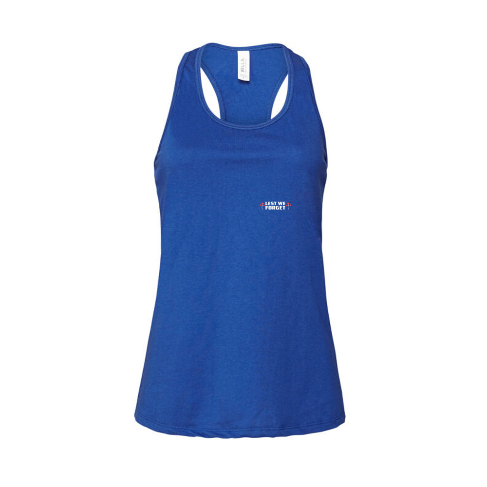 Lest we forget - Ladies Racerback Tank Top