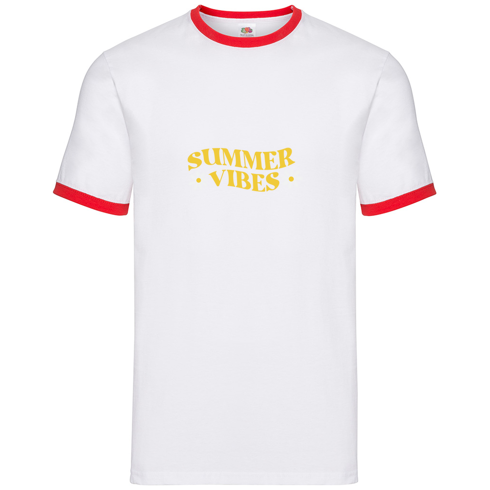 Summer Vibes - Two-Coloured T-Shirt