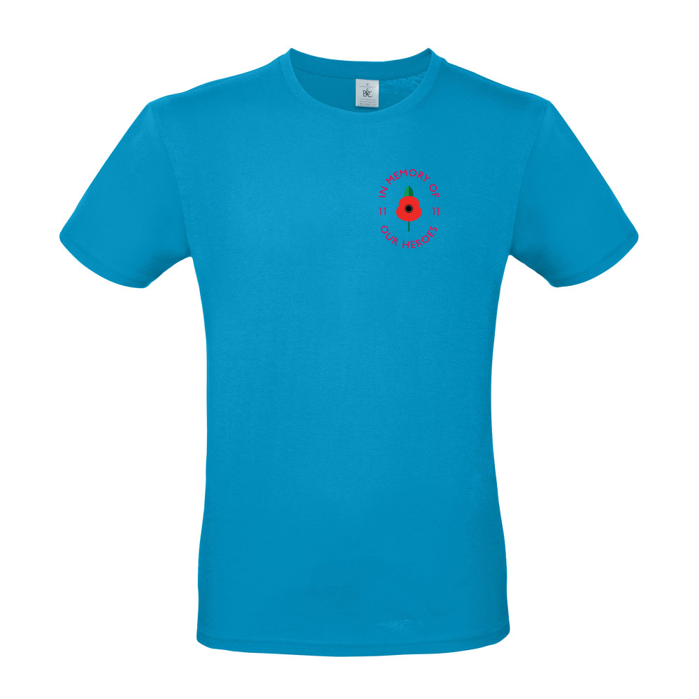 Lest we forget - Short Sleeved T-Shirt - Coloured