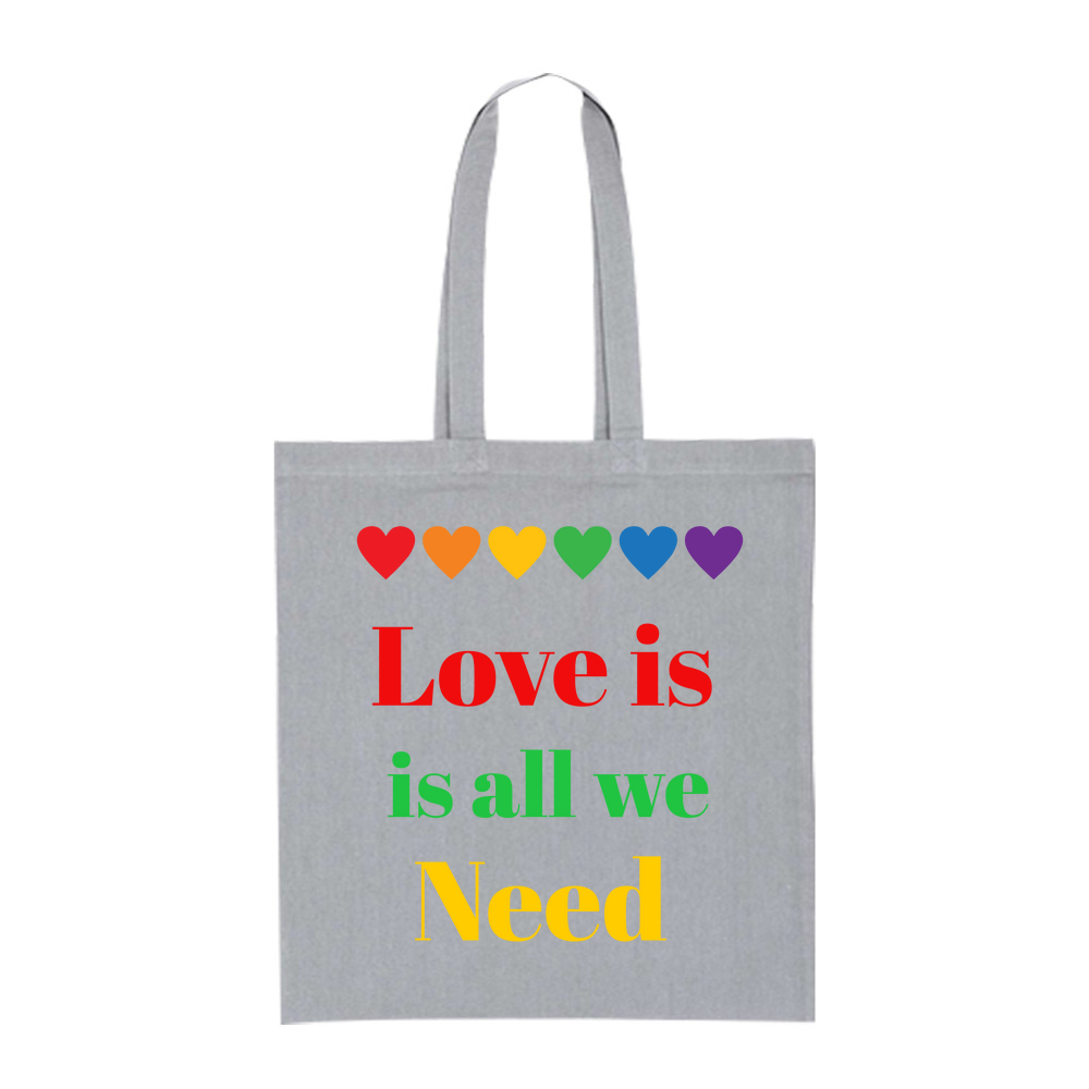 Coloured Cotton Tote Bag