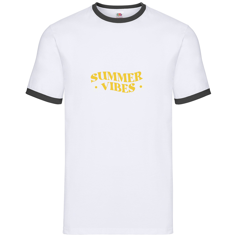 Summer Vibes - Two-Coloured T-Shirt