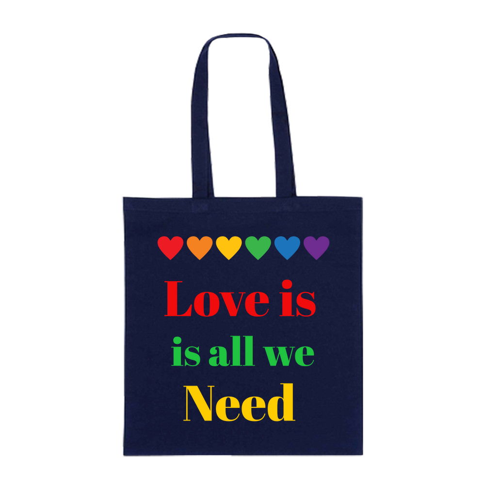 Coloured Cotton Tote Bag