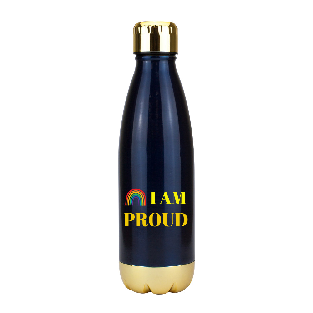 Vacuum Flask with Gold Trim - 500ml