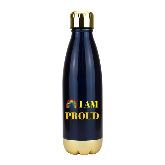 Vacuum Flask with Gold Trim - 500ml