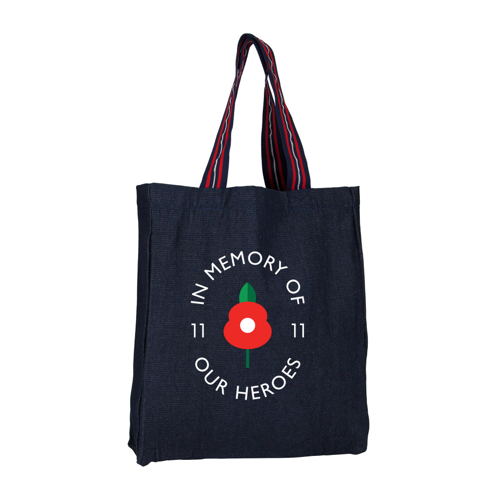 Lest we forget - Denim Tote Bag