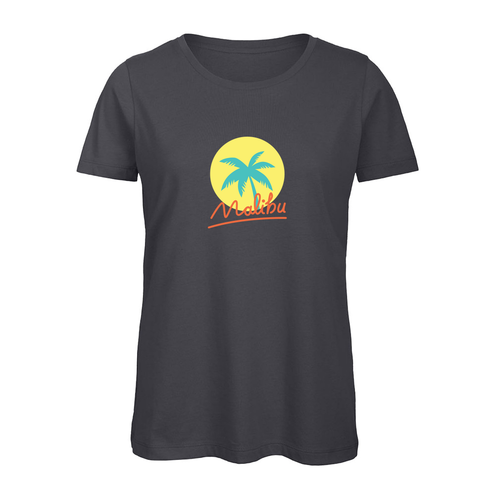 Malibu Summer - Ladies Organic T-Shirt