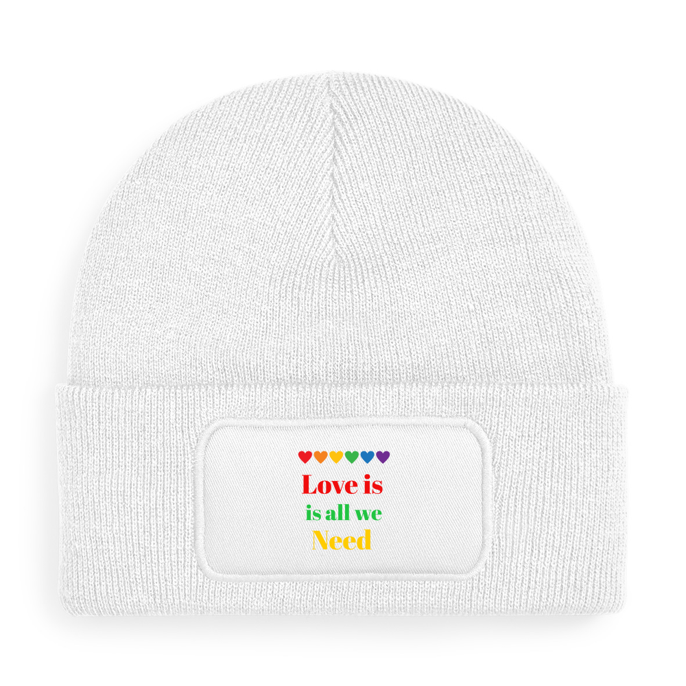 Patch Beanie Hat