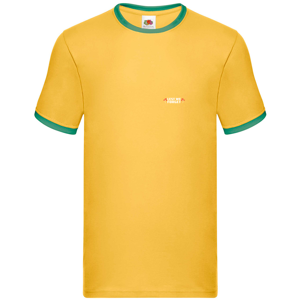 Lest we forget - Two-Coloured T-Shirt