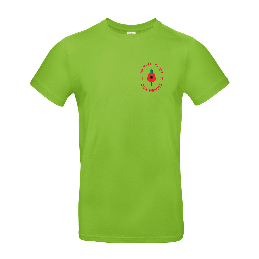 Lest we forget - Short Sleeved T-Shirt - Coloured