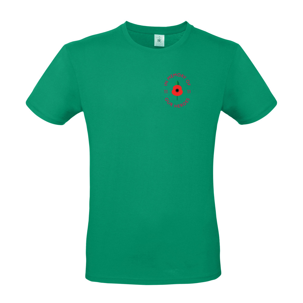 Lest we forget - Short Sleeved T-Shirt - Coloured