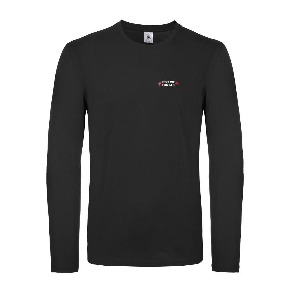 Lest we forget - Fitted Long Sleeved T-Shirt