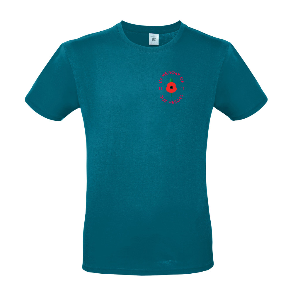 Lest we forget - Short Sleeved T-Shirt - Coloured