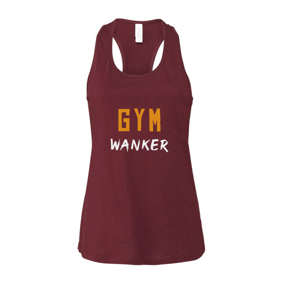 Ladies Racerback Tank Top - funny gym meme