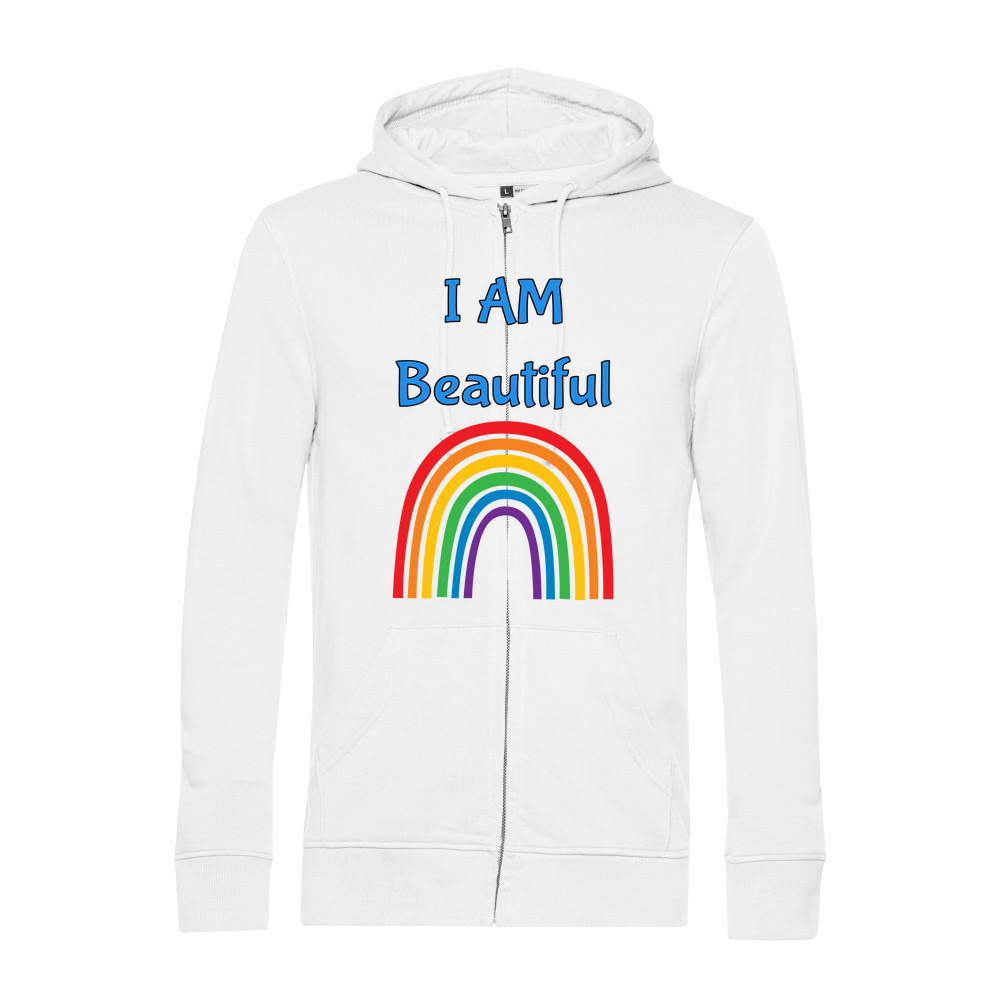 Unisex Organic Zipped Hoodie