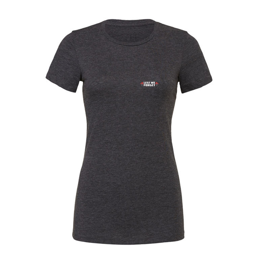 Lest we forget - Ladies Slim Fit T-Shirt