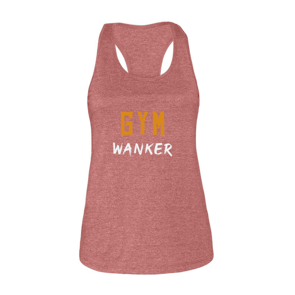 Ladies Racerback Tank Top - funny gym meme