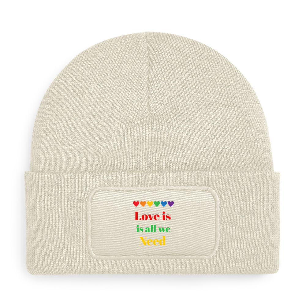 Patch Beanie Hat