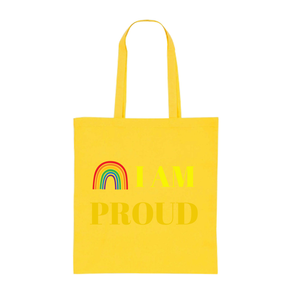 Coloured Cotton Tote Bag