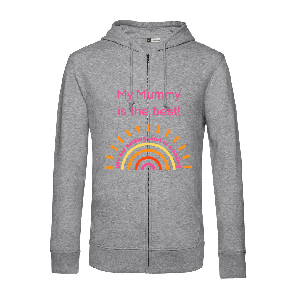 Mother's Day -  Best Quality Unisex Organic Zipped Hoodie