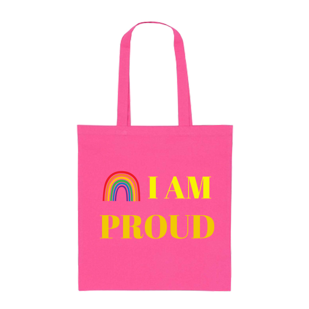 Coloured Cotton Tote Bag