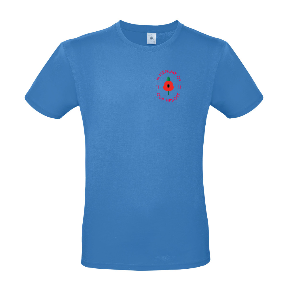 Lest we forget - Short Sleeved T-Shirt - Coloured