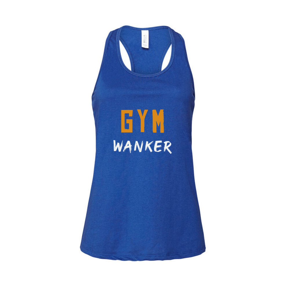 Ladies Racerback Tank Top - funny gym meme