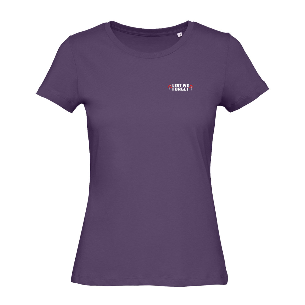 Lest we forget - Ladies Organic T-Shirt