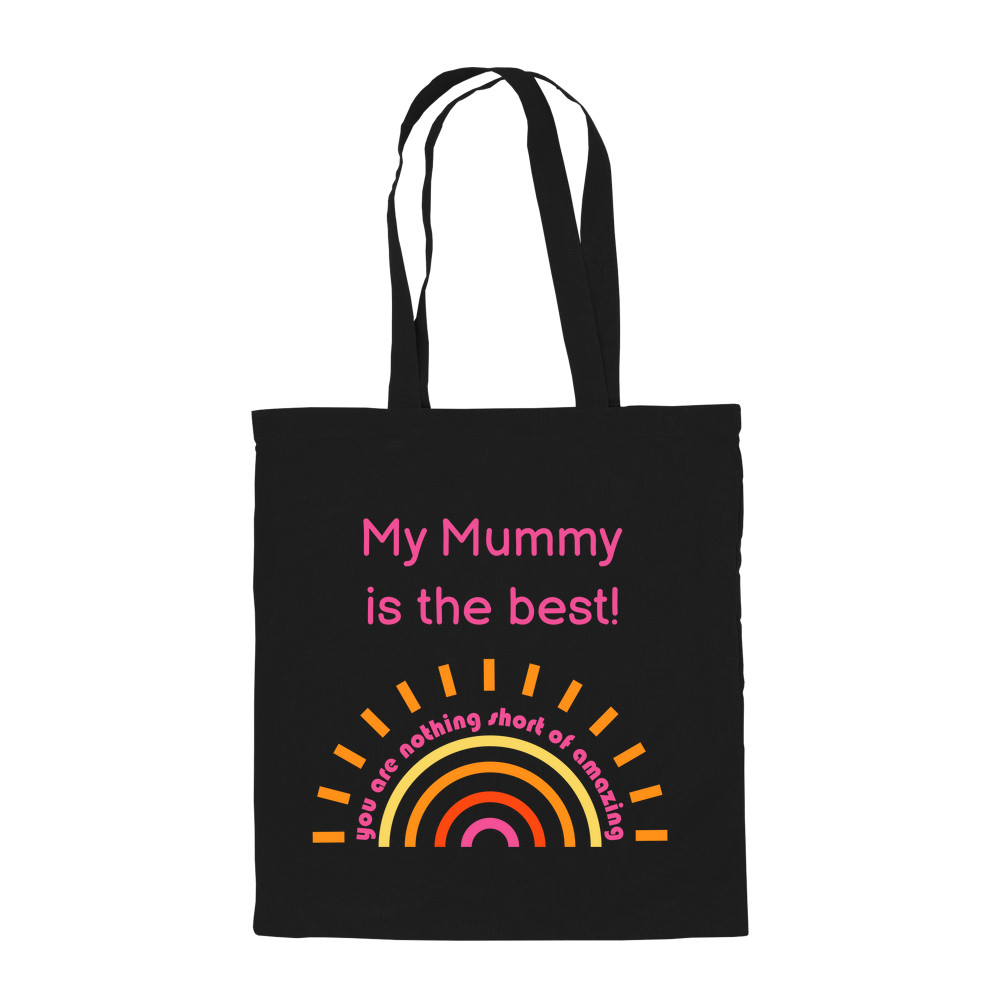 Mother's Day - Coloured Cotton Tote Bag