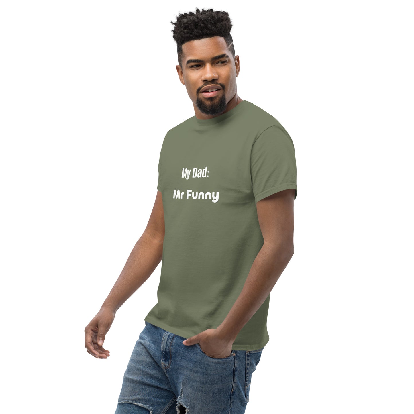 Fathers Day Affirmation Men's classic tee