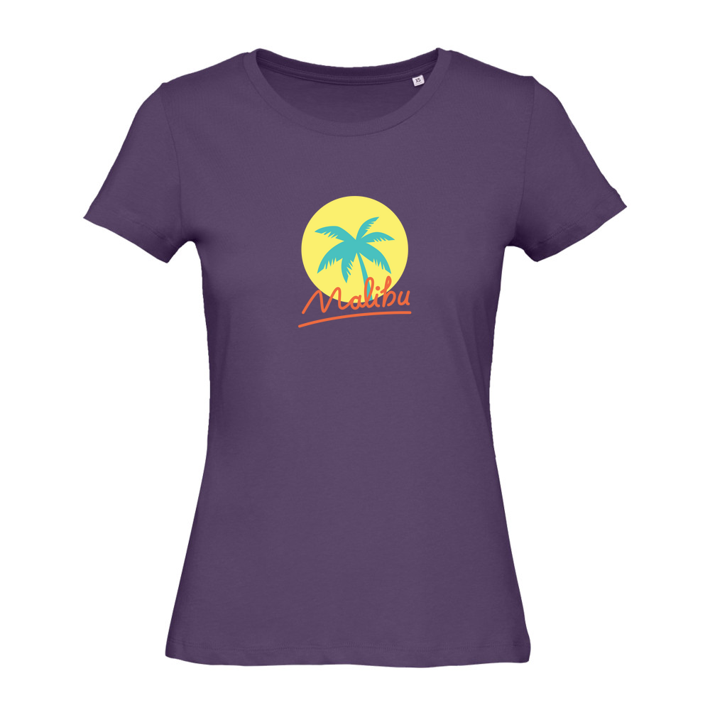 Malibu Summer - Ladies Organic T-Shirt