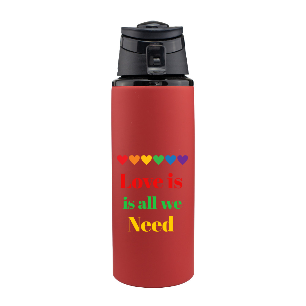 Soft Feel Aluminium Water Bottle - 700ml