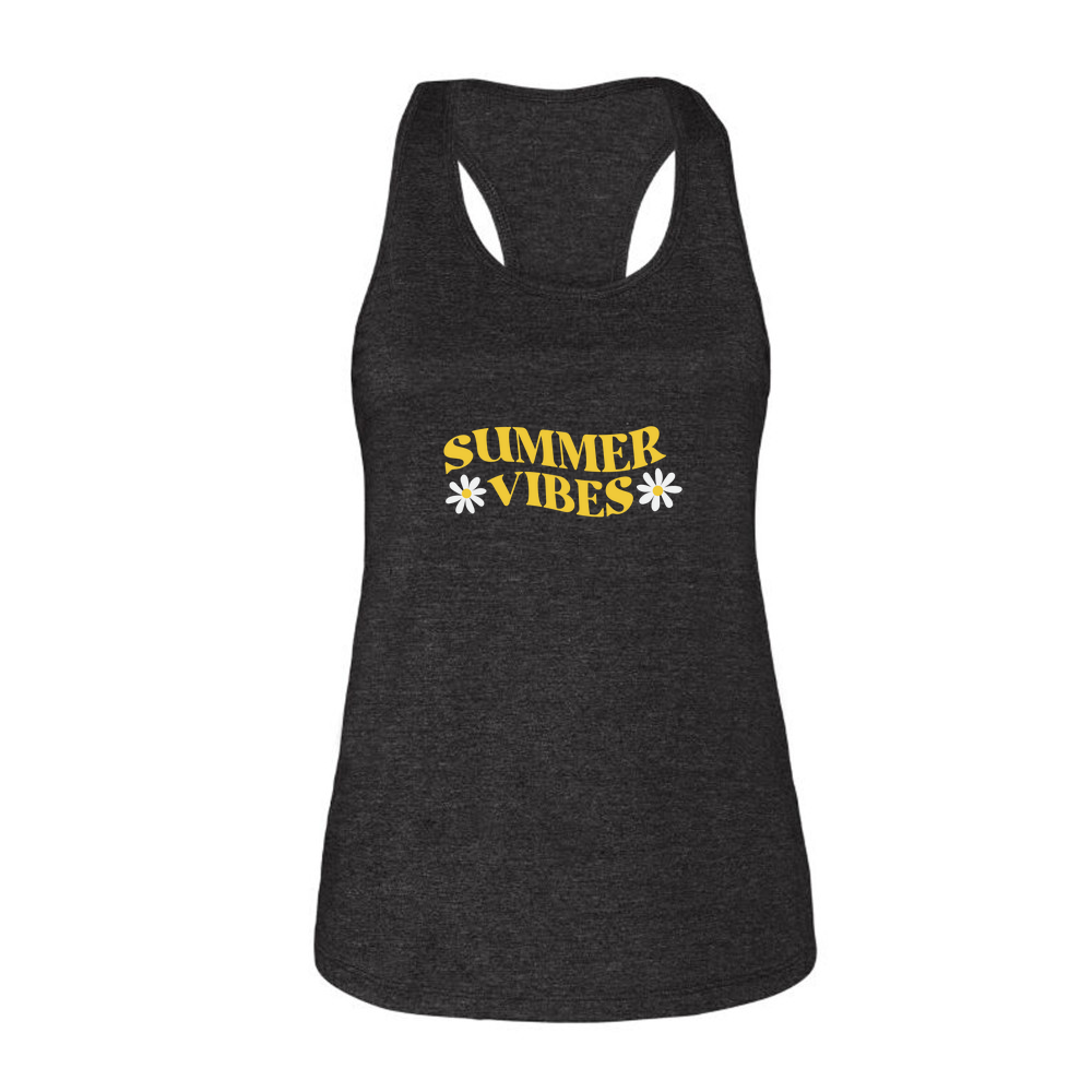 Summer vibes - Ladies Racerback Tank Top