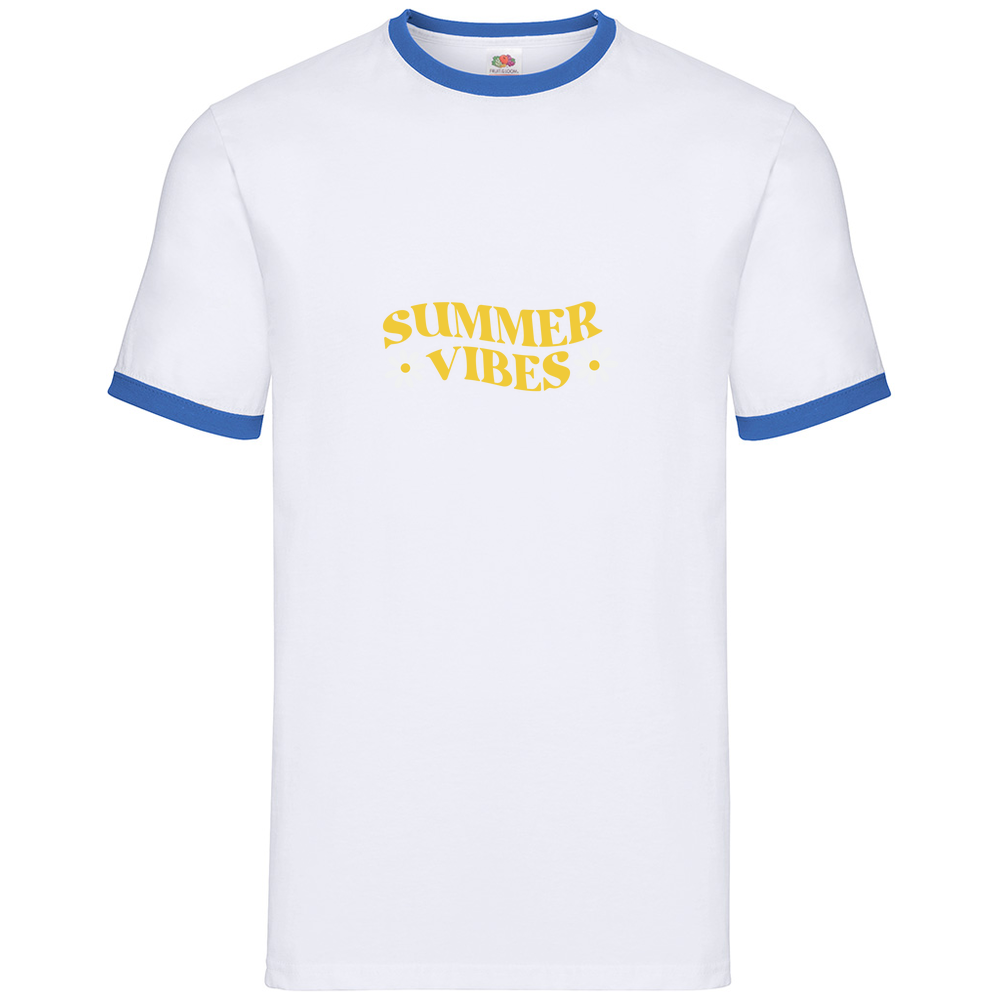 Summer Vibes - Two-Coloured T-Shirt