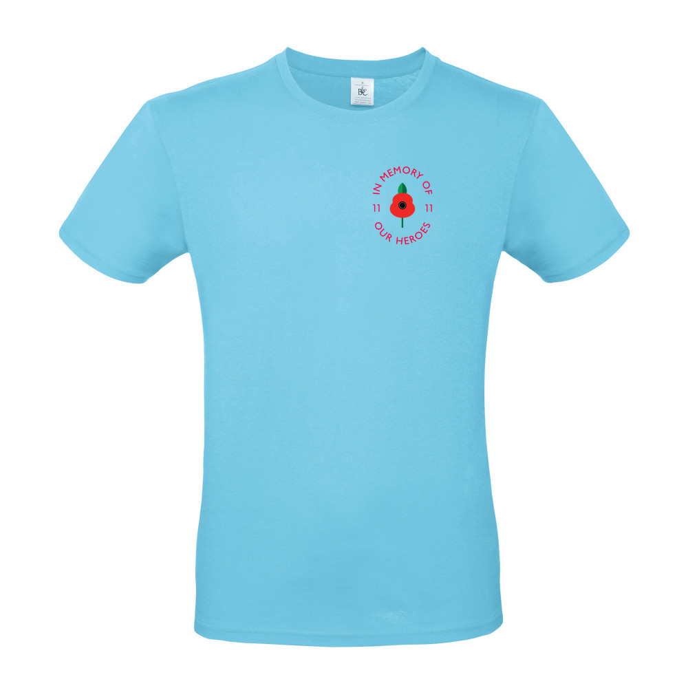 Lest we forget - Short Sleeved T-Shirt - Coloured