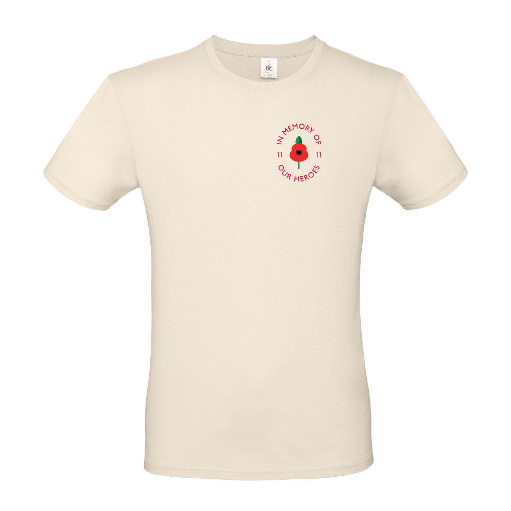 Lest we forget - Short Sleeved T-Shirt - Coloured