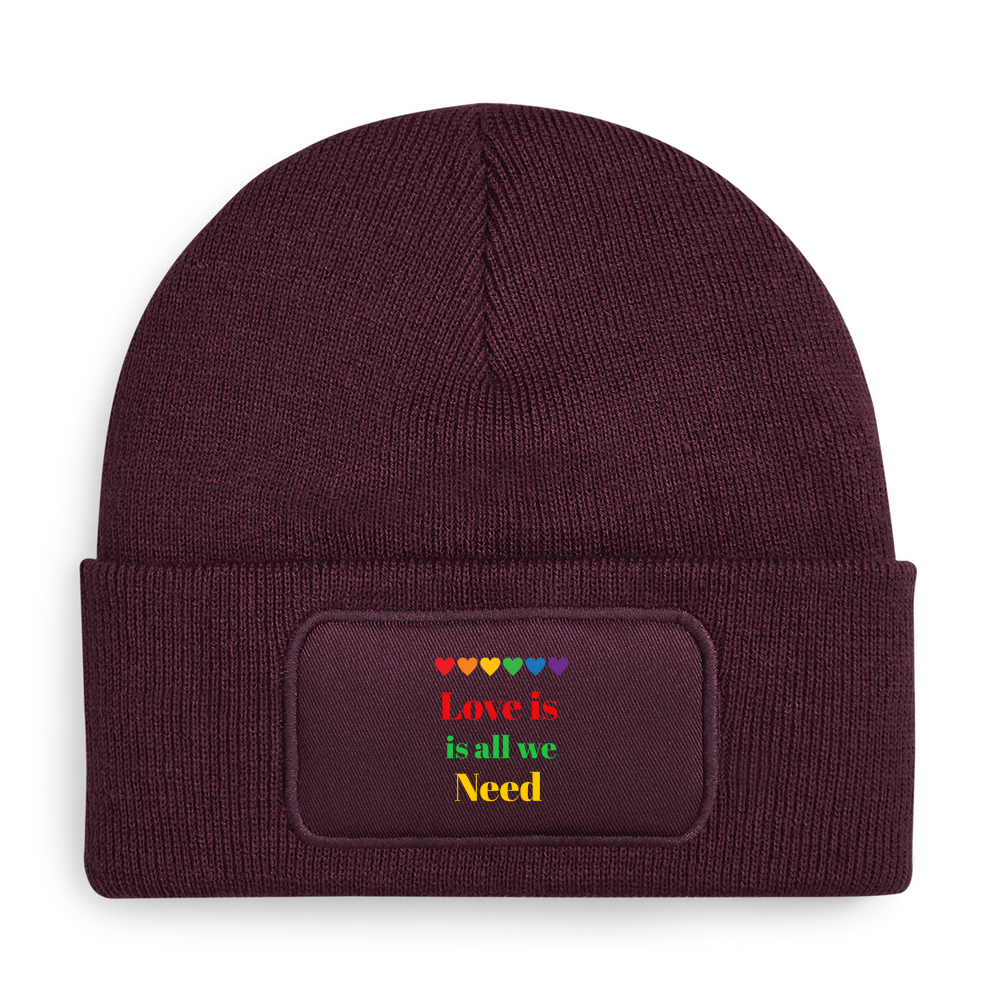 Patch Beanie Hat