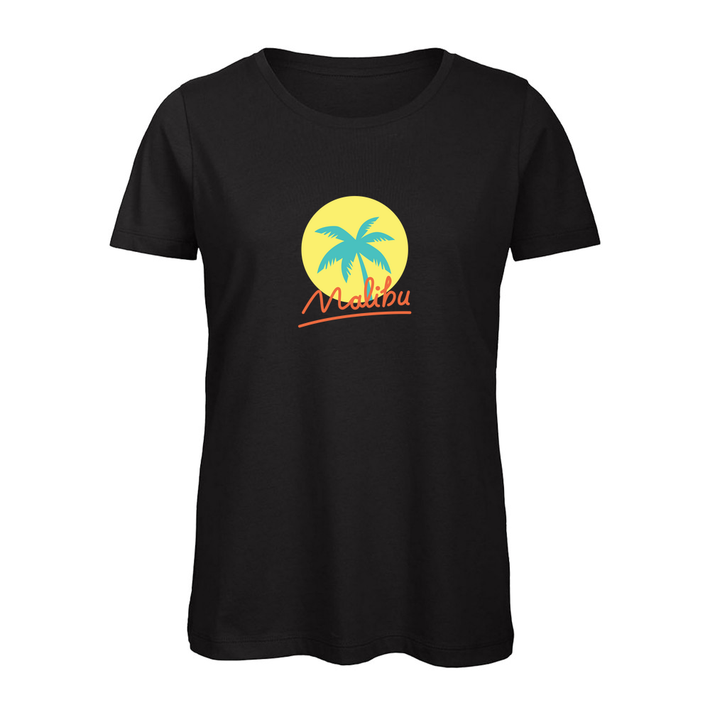 Malibu Summer - Ladies Organic T-Shirt