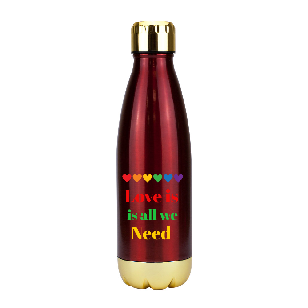 Vacuum Flask with Gold Trim - 500ml