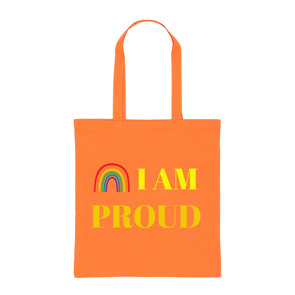 Coloured Cotton Tote Bag