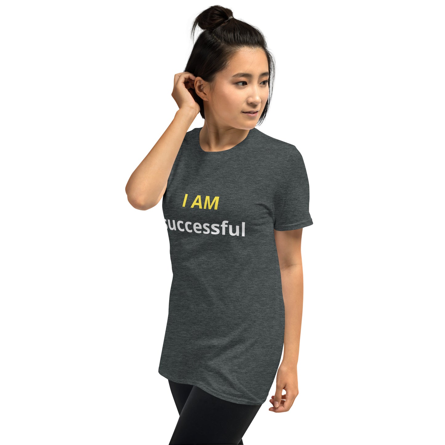 I am successful affirmation - Organic, Sustainable Short-Sleeve Unisex T-Shirt