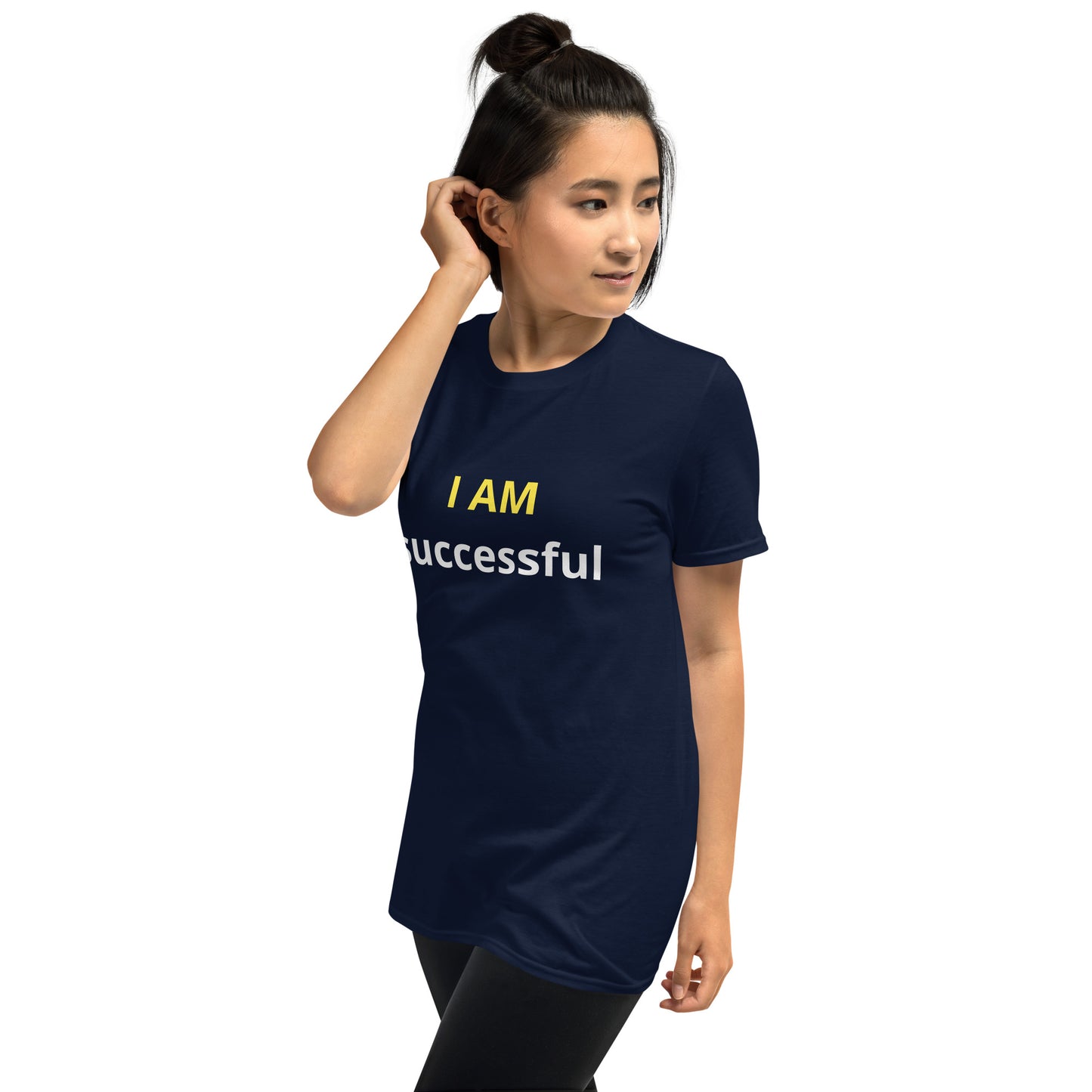 I am successful affirmation - Organic, Sustainable Short-Sleeve Unisex T-Shirt