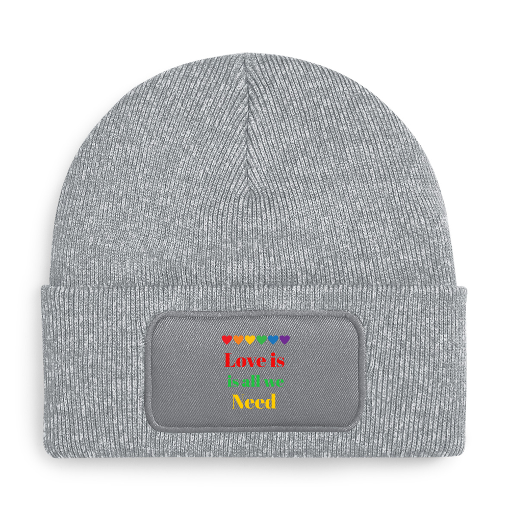 Patch Beanie Hat