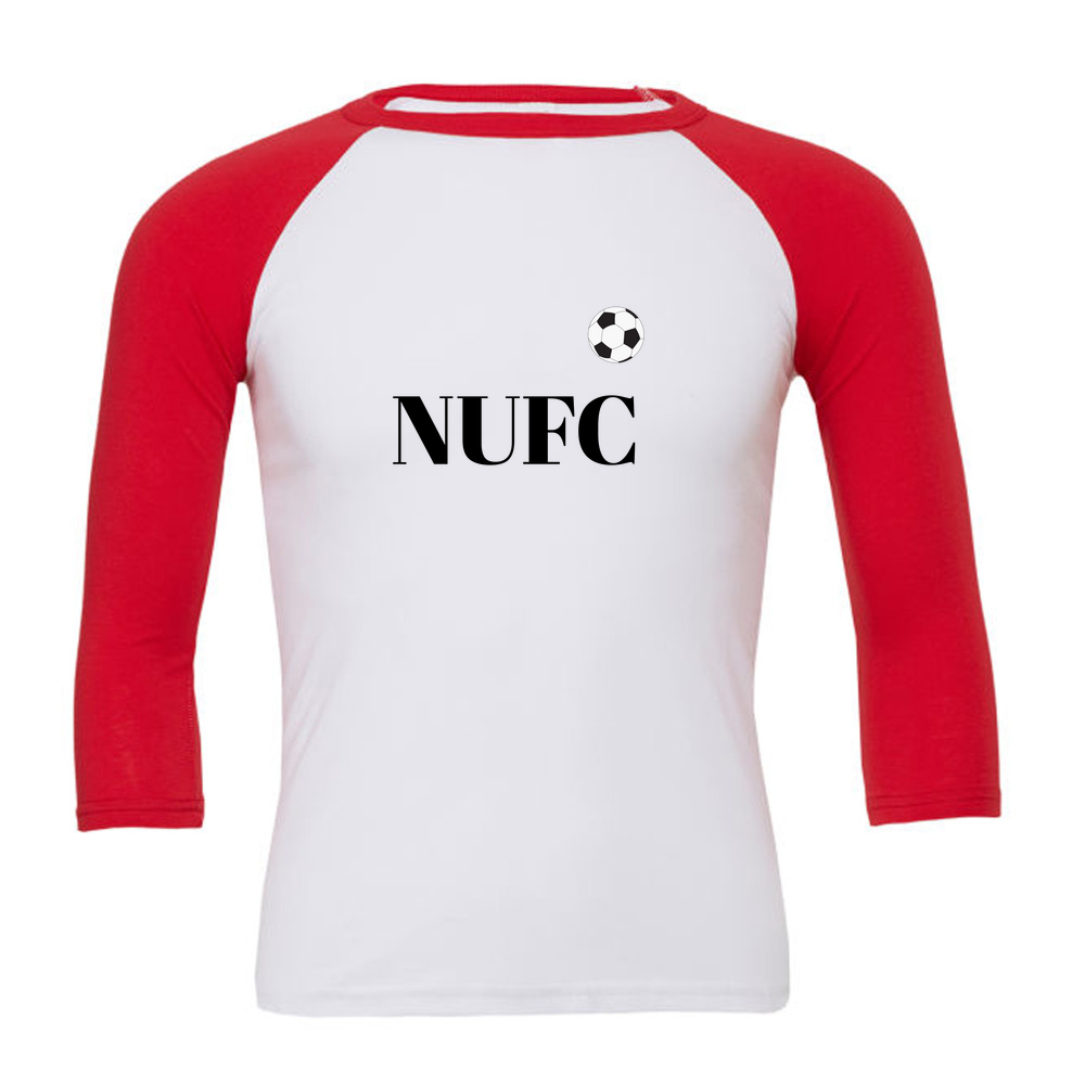 3/4 Sleeve White & Coloured T-Shirt