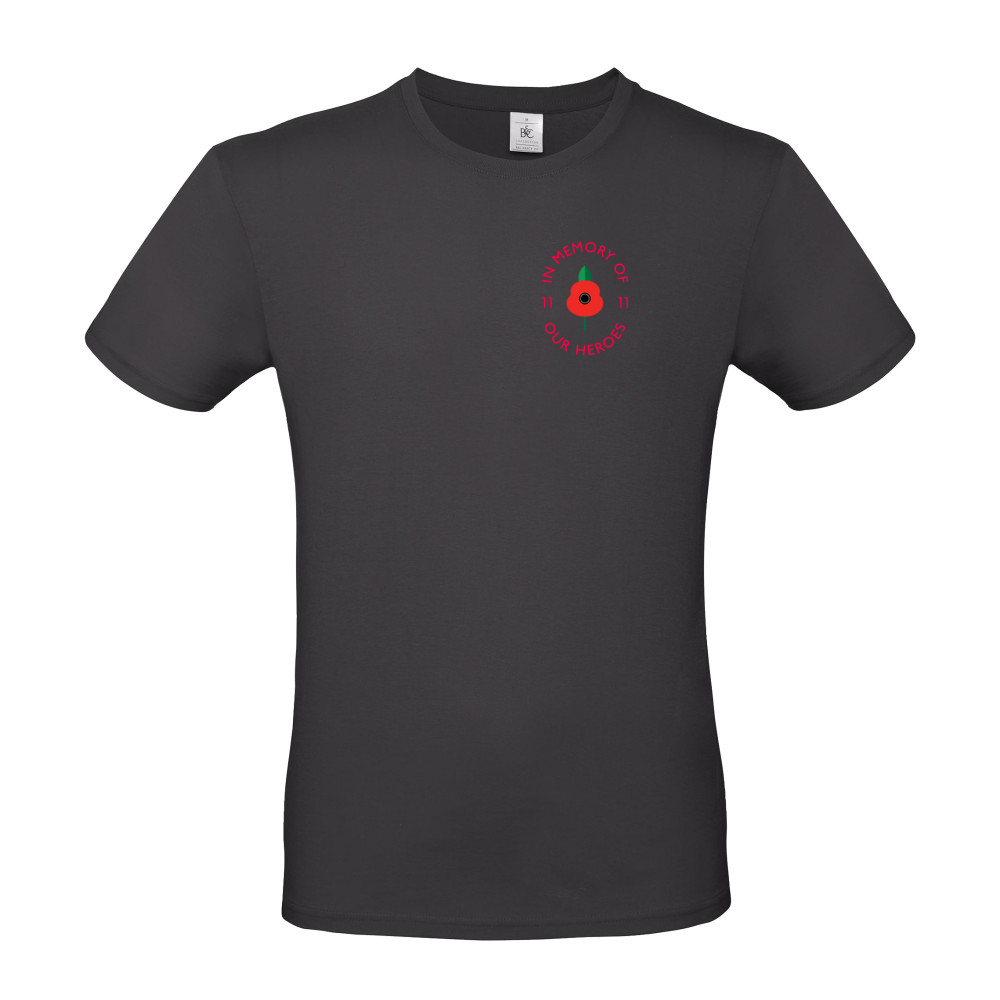 Lest we forget - Short Sleeved T-Shirt - Coloured