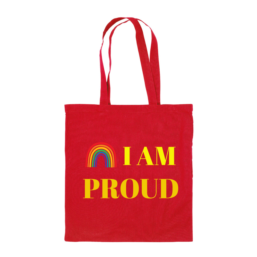 Coloured Cotton Tote Bag