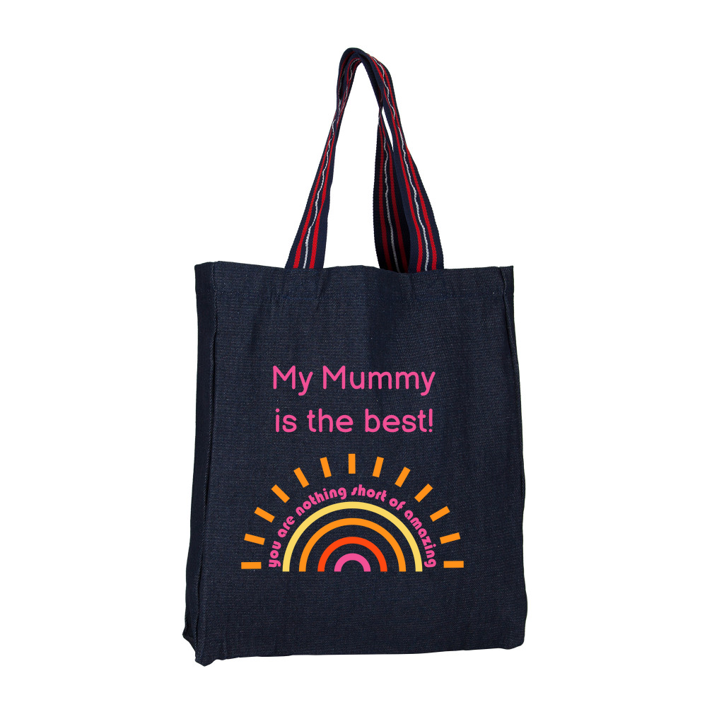 Mother's Day - Denim Tote Bag